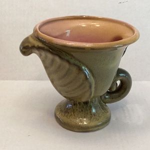 Vintage 1950’s Gonder H-80 Green and Pink Vase